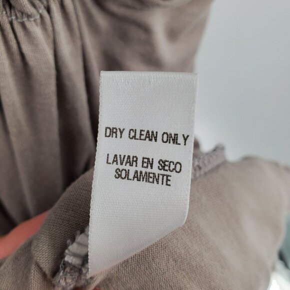 Pitaya Womens Bubble Hem Mini Dress Juniors Size M Gray Stretch Boho Casual - Picture 9 of 12